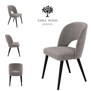Krzesło MATICA KR-5 46x82x45 cm do jadalni brązowy