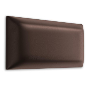 Panele tapicerowane 80x20 na ścianę eko skóra brązowy