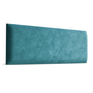 Panele tapicerowane 90x30 cm na ścianę magic velvet morski