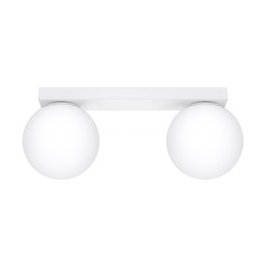 Plafon YOLI 2 biały 14.5x12x34.5cm G9 nowoczesna lampa do salonu