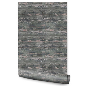 Tapeta Ścienna Drewniane DESKI Panele Styl Retro 53x1000