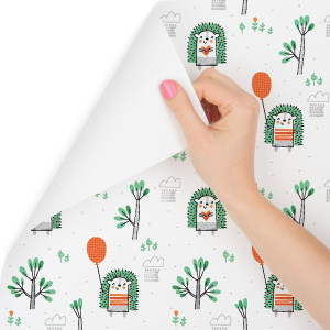 Tapeta do pokoju dziecka, natura styl skandynawski