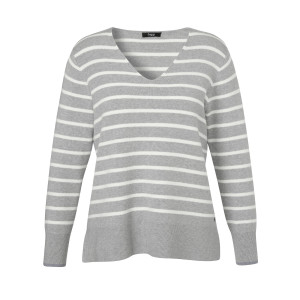 FRAPP Frauen Leas Outfits grau Größe 44