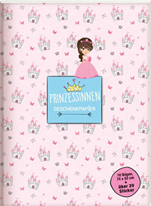 Friendz @ Kids und Concepts GmbH Geschenkpapierbuch. Prinzessinnen