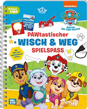 GEBRAUCHT PAW Patrol: PAWtastischer Wisch & Weg Spielspaß: mit abwischbaren Seiten und Stift   Buch zum spielerischen Lernen (ab 4 Jahren) - Preis vom