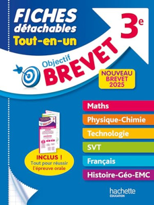 Nicolas Clamart - GEBRAUCHT Fiches détachables tout-en-un 3e : nouveau brevet 2025 - Preis vom 18.07.2026 15:42:37 h