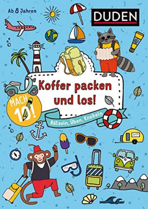 Janine Eck - GEBRAUCHT Mach 10! Koffer packen und los! - Ab 8 Jahren: Rätseln, Üben, Knobeln - Preis vom 23.06.2026 11:45:09 h