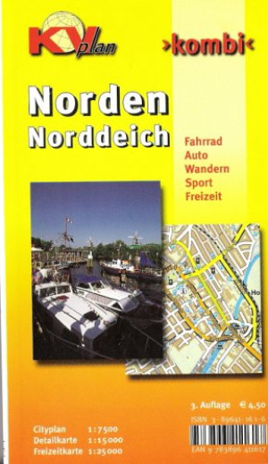 GEBRAUCHT Norden - Norddeich: Ortsplan 1:15000 mit Freizeitkarte - Preis vom 15.08.2026 16:35:53 h