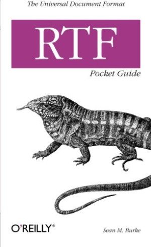 Burke, Sean M. Rtf Pocket Guide (Pocket Referenc)