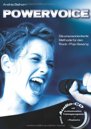 Andrés Balhorn - GEBRAUCHT Powervoice. Mit CD: Die praxisorientierte Methode für den Rock-/Pop-Gesang - Preis vom 03.06.2026 05:31:48 h