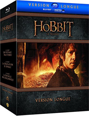 Peter Jackson Coffret Trilogie Le Hobbit : Un Voyage Inattendu ; La Désolation De Smaug ; La Bataille Des Cinq Armées [Blu-Ray] [Fr Import]