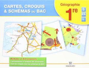 Roger Reineri Cartes, Croquis & Schémas Du Bac : Géographie 1re S, Es, L : Méthodes Et Entraînements
