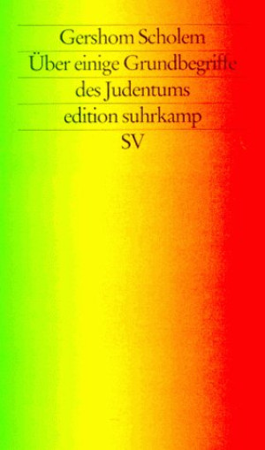 Gershom Scholem - GEBRAUCHT Über einige Grundbegriffe des Judentums - Preis vom 03.06.2026 05:31:48 h
