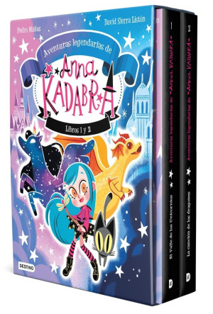 Pedro Mañas Anna Kadabra. Estuche Aventuras Legendarias 1 Y 2