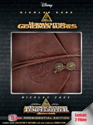 Nicolas Cage - GEBRAUCHT Das Vermächtnis des geheimen Buches - Presidential Edition (5 DVDs - incl. Das Vermächtnis der Tempelritter) - Preis vom