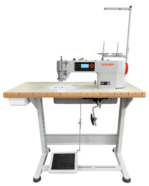 Stebnówka SIRUBA DL8000P-BM1L-16Q, automat, wydłużone ramię 30,5cm