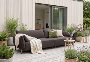 Sofa 4-osobowa ogrodowa premium na taras i balkon GARDEN 228x95 cm