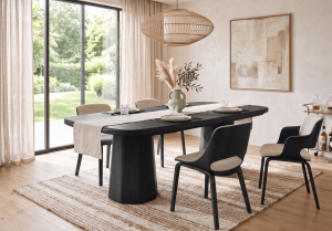 Stół rozkładany na sześciennej nodze OSKAR T83 100x200-300 cm