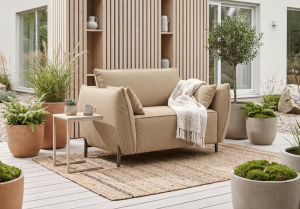 Fotel ogrodowy premium na taras i balkon GARDEN 90x95 cm