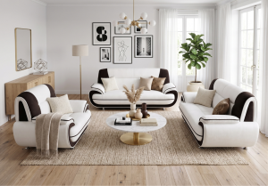 Zestaw wypoczynkowy Onyx 3-2-1 – nowoczesny komplet do stylowego salonu
