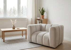 Nowoczesny fotel AURA 137x89x70cm