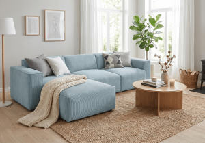 Narożnik lewostronny z funkcją spania PUMA 275x174 cm