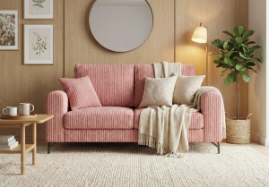 Sofa 2-osobowa Nerin 166 cm – kanapa do salonu, styl nowoczesny