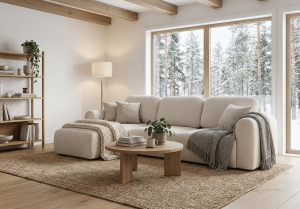 Narożnik lewostronny z funkcją spania UNO 245x148 cm