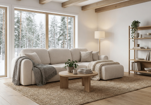 Narożnik prawostronny z funkcją spania UNO 245x148 cm