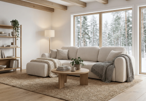 Narożnik lewostronny z funkcją spania UNO 245x148 cm