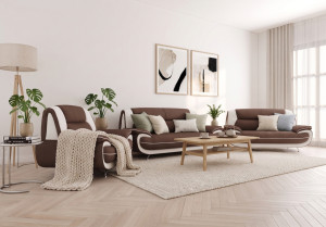 Zestaw wypoczynkowy Onyx 3-2-1 – nowoczesny komplet do stylowego salonu