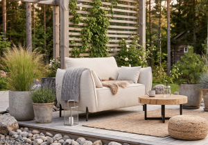 Fotel ogrodowy premium na taras i balkon GARDEN 90x95 cm