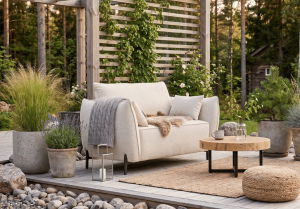 Fotel ogrodowy premium na taras i balkon GARDEN 90x95 cm