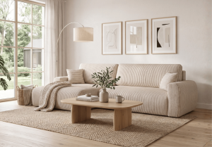 Narożnik lewostronny z funkcją spania DORATO XL 285x144 cm