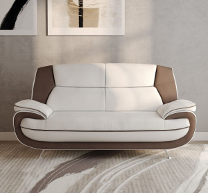 Nowoczesna tapicerowana sofa 2-osobowa do salonu ONYX