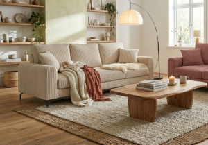 Sofa 3-osobowa Nerin 222 cm – kanapa do salonu, styl nowoczesny