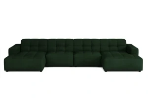 Duży modułowy narożnik Bergo U 364x166 cm
