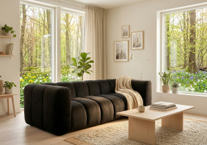 Nowoczesna sofa 3-osobowa AURA 230x91x70cm