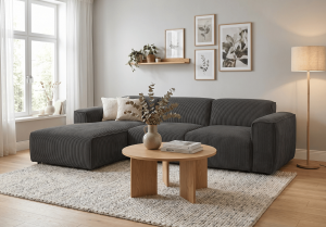 Narożnik lewostronny z funkcją spania PUMA 275x174 cm