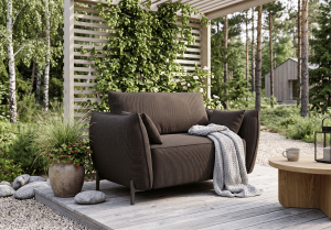 Fotel ogrodowy premium na taras i balkon GARDEN 90x95 cm