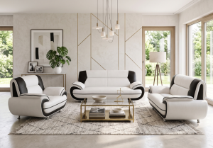 Zestaw wypoczynkowy Onyx 3-2-1 – nowoczesny komplet do stylowego salonu