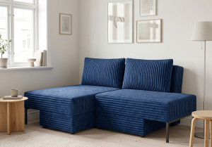 Wielofunkcyjna sofa z funkcją spania TOMI 165x205x47cm