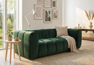 Nowoczesna sofa 2-osobowa AURA 197x91x70cm