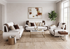 Zestaw wypoczynkowy Onyx 3-2-1 – nowoczesny komplet do stylowego salonu