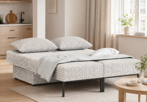 Wielofunkcyjna sofa z funkcją spania TOMI 165x205x47cm