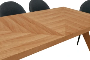 Stół prostokątny rozkładany w stylu rustykalnym WACŁAW T48 110x200-300 cm