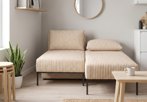 Wielofunkcyjna sofa z funkcją spania TOMI 165x205x47cm