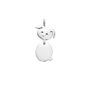 Zawieszka Zajączek srebrny 1,8 cm