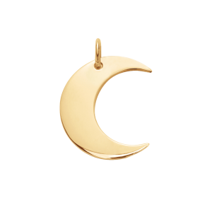 Zawieszka Lune pozłacana 1,5 cm