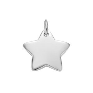 Gwiazdka 1,5 cm posrebrzana